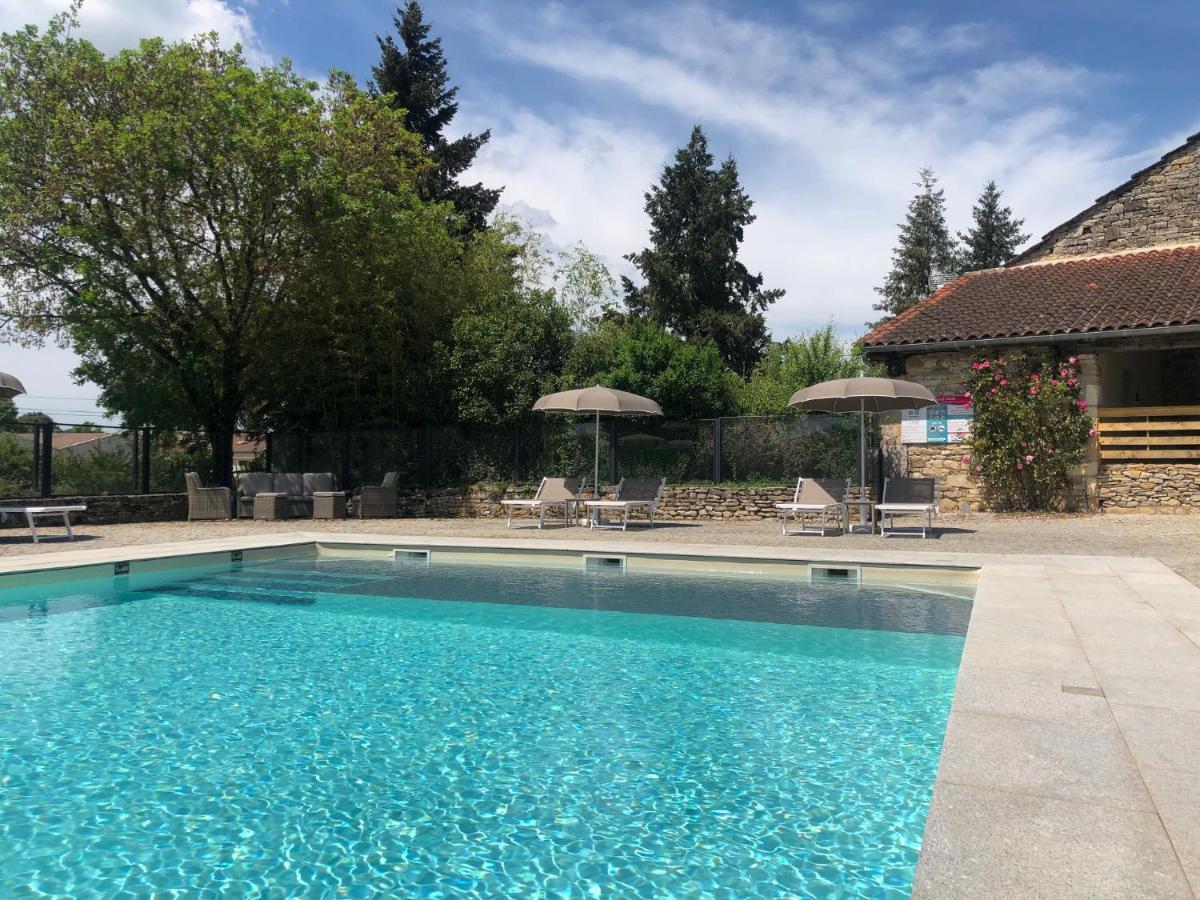 Bed and Breakfast Domaine De Monplaisir Caylus Exterior foto